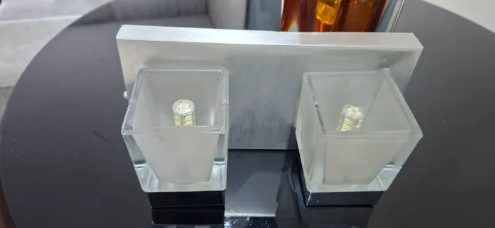 Arandela de Parede com luz branca Bipino Led G9 4,5W