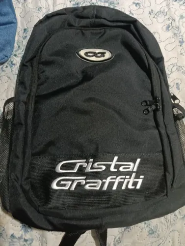 Mochila cristal grafite 