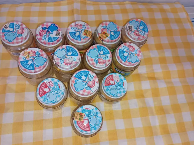 Potinhos de vidro