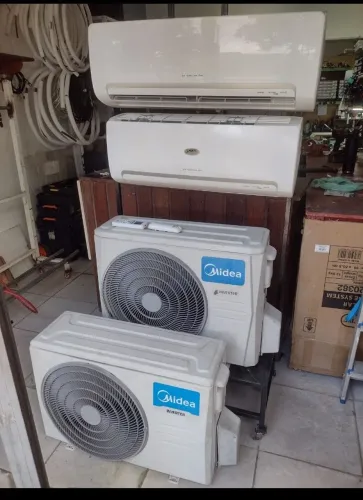 Ar condicionado inverter+ instalação 