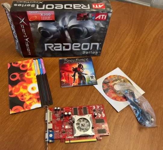 Placa de vídeo AMD Radeon X300