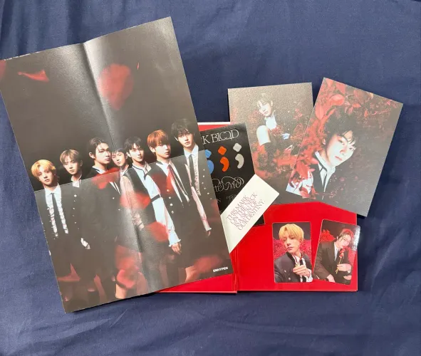 ENHYPEN DARK BLOOD NEW Ver. Walmart Exclusive + Inclusos