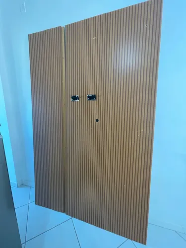 Painel TV ripado em MDF