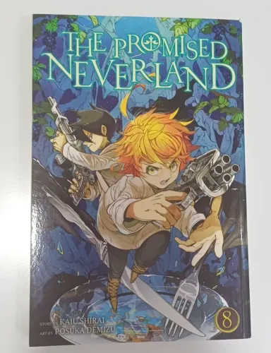 Mangá The Promised Neverland vol 8 (EDIÇÃO EM INGLÊS)