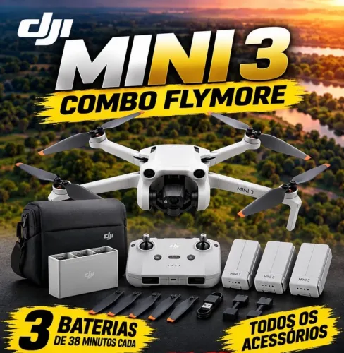 Drone DJI mini 3 combo Fly more