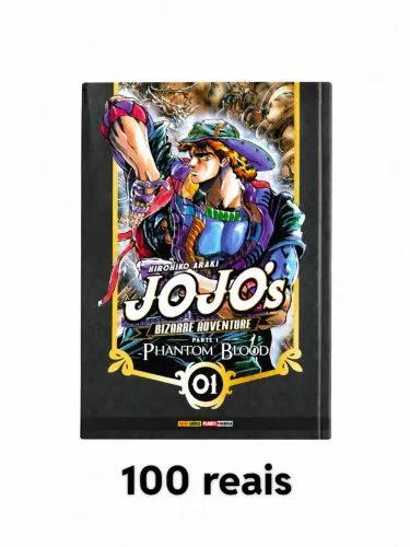 Manga Jojo bizarre adventure 1 100 reais
