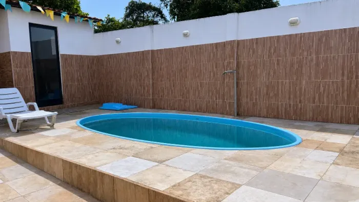 Piscina de fibra