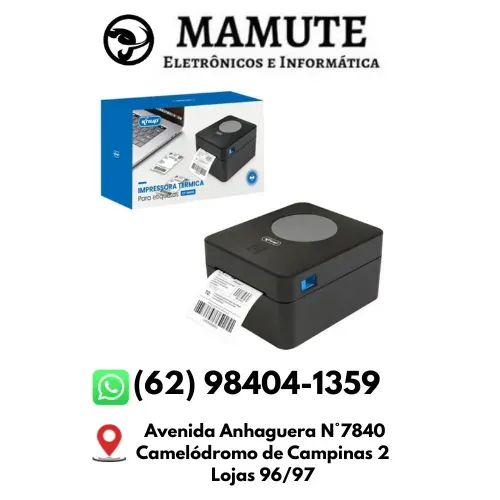 Impressora Térmica 10×15cm Knup Kp-im608 E-commerce Etiqueta Marketplace