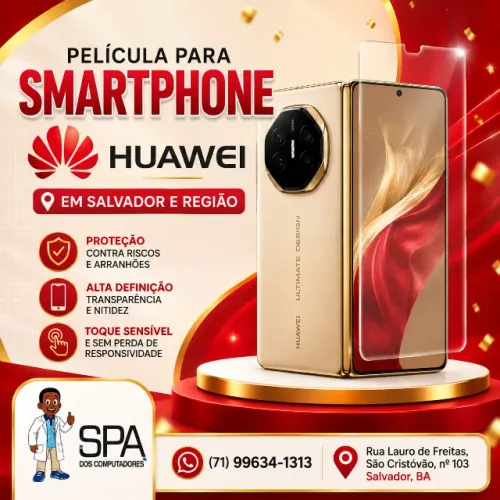 Película para smartphone Huawei em Salvador e região