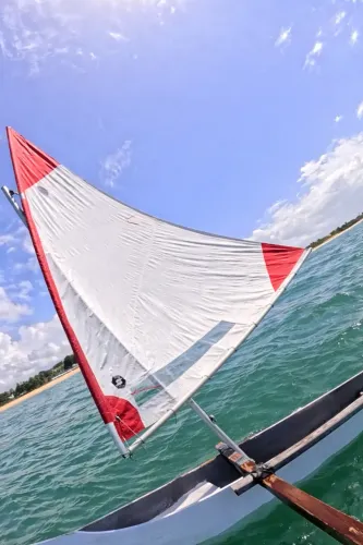 Kit mastro e vela Canoas Havaianas