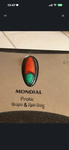 Vendo máquina de crepe e hot dog, motivo mudança