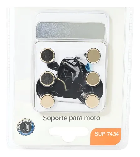 Suporte Celular Magnético Moto 6 Imã Fixação Extra Forte Opção 1