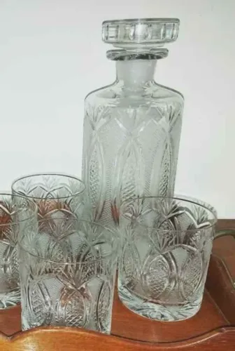Jogo de Whisky *CRISTAL BOHEMIA*