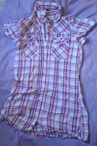 Vestidos quadriculados tamanho P