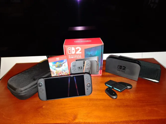 Nintendo Switch 2 Versão BR + Mario Kart World