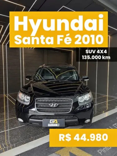Hyundai Santa Fe GLS 2.7 V6 4x4tiptronic 2010