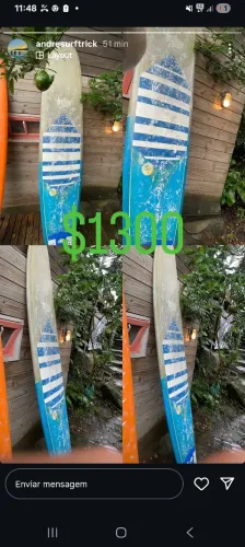 Prancha surf long board