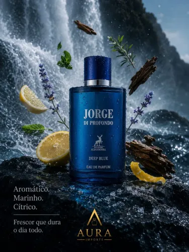 Perfume Aquático Masculino Importado | Jorge Di Profumo Deep Blue Maison Alhambra