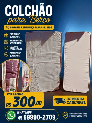 Colchão berço em ótimo estado
