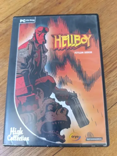 HELLBOY ASYLUM SEEKER JOGO PARA PC CD-ROM. HIGH COLLECTION CYRO INFOGRAMES MIKE MIGNOLA