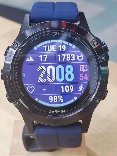Relógio Corrida Garmin Fenix 5 Sapphire