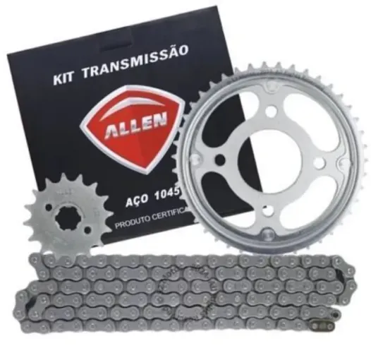 Kit Transmissão relação Titan 160 start Fan titan 16-25 Allen Original