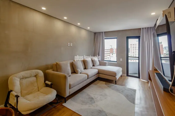 Apartamento Mobiliado para Locação com 49m², 1 quarto e 1 vaga - Higienópolis!
