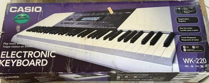 Teclado Casio WK-220 - Novo na Caixa