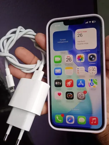 iPhone 14 Branco 128Gb Com Nota Fiscal