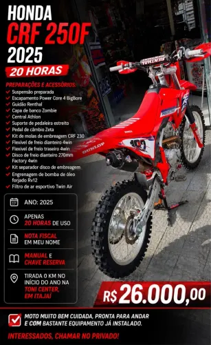 CRF 250F 2025
