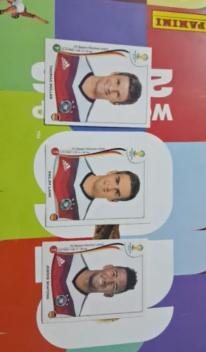 Figurinha Panini seleção Alemanha campeã 2014