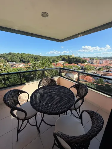 Apartamento com vista pro mar mobiliado, zona sul
