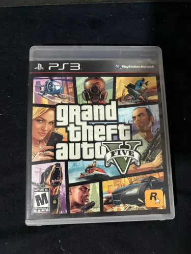 GTA 5 PS3 Original Completo com Mapa