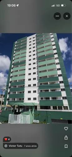Apartamento 2/4 com suíte mobiliado