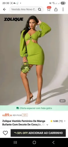 Vestido shein