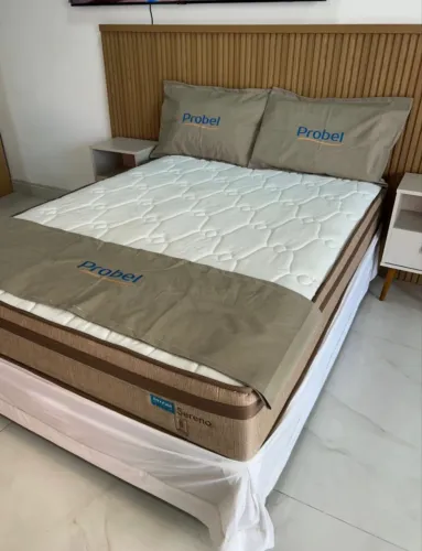 CAMA BOX MOLAS ENSACADAS SERENO QUEEN PROBEL NOVA!!