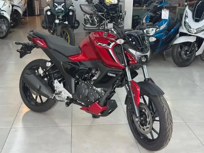 Yamaha FZ15 Fazer 150 Abs 2026 Vermelha - Mepal Motos