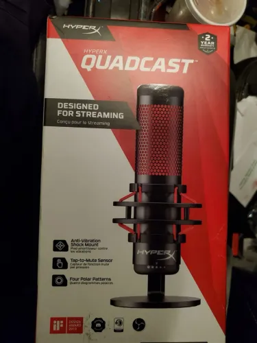 MICROFONE HYPERX QUADCAST 
