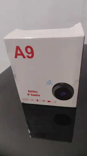 Câmera IP Wi-Fi A9 Mini Sem Fio - Compacta, Discreta e Fácil de Instalar