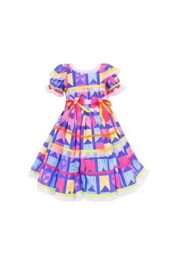Vestido junino - tamanho 8