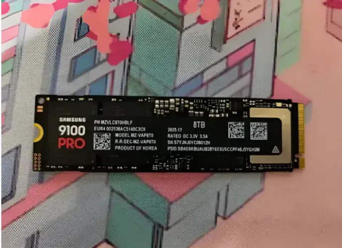 Ssd Samsung 9100 Pro 8tb nvme