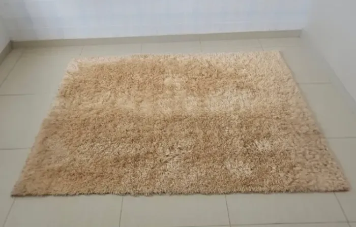 2 Tapetes Felpudo Ambience bege - 1,5M x 2,0M cada