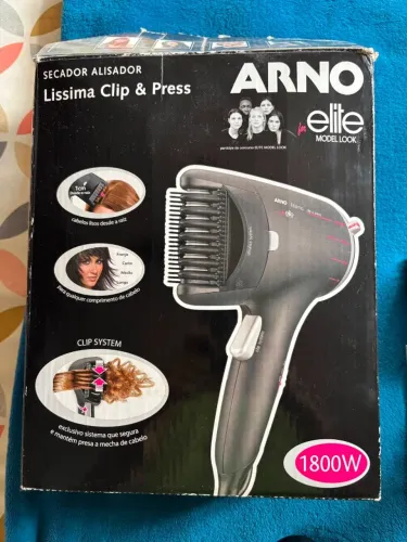 Secador Alisador ARNO - Lissima Clip and Press