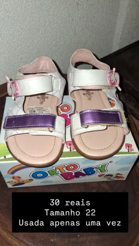 SANDALIA ORTO KIDS 30 REAIS