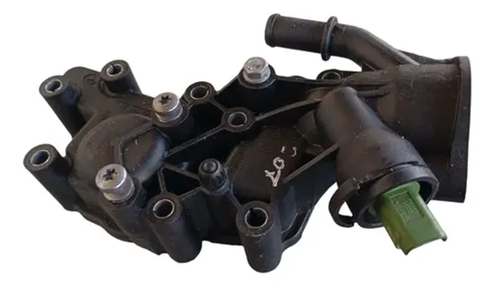 Carcaça Válvula Termostática Peugeot 207 208 Citroen C3 2013