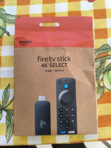 Fire TV Stick 4K Select - Novo na Caixa - Original Amazon<br>