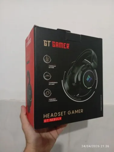 Fone gamer goldentec PROFISSIONAL