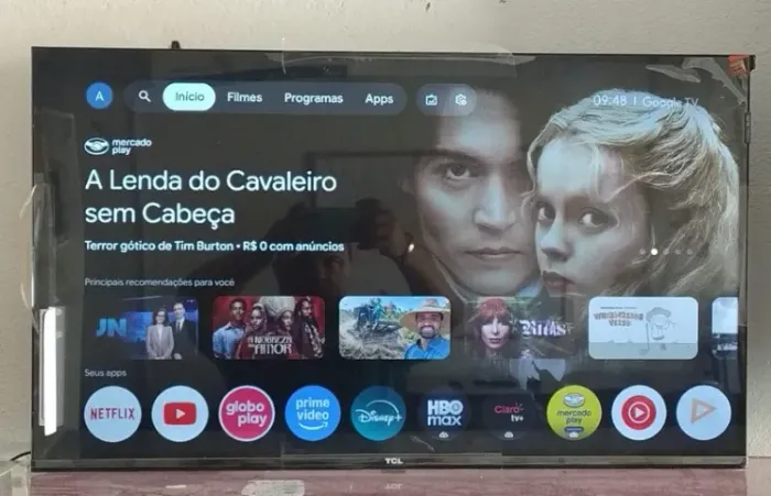GARANTIA ATÉ 2028- TV QLED TCL 32 PREÇO INACREDITAVEL SÓ NO REDE SHOPE MOSSORO