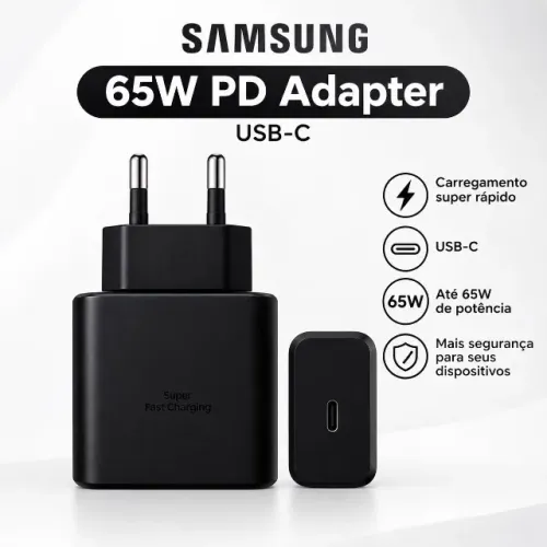 CARREGADOR SAMSUNG 65W PD