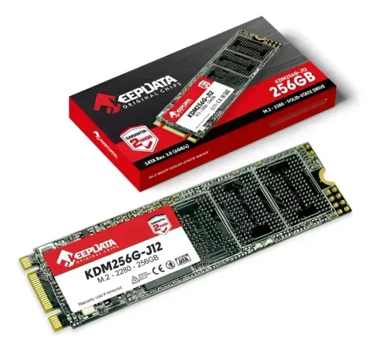 SSD M2 2280 SATA 3 256GB SSD KeepData - Novo c/ garantia - Nexo Store